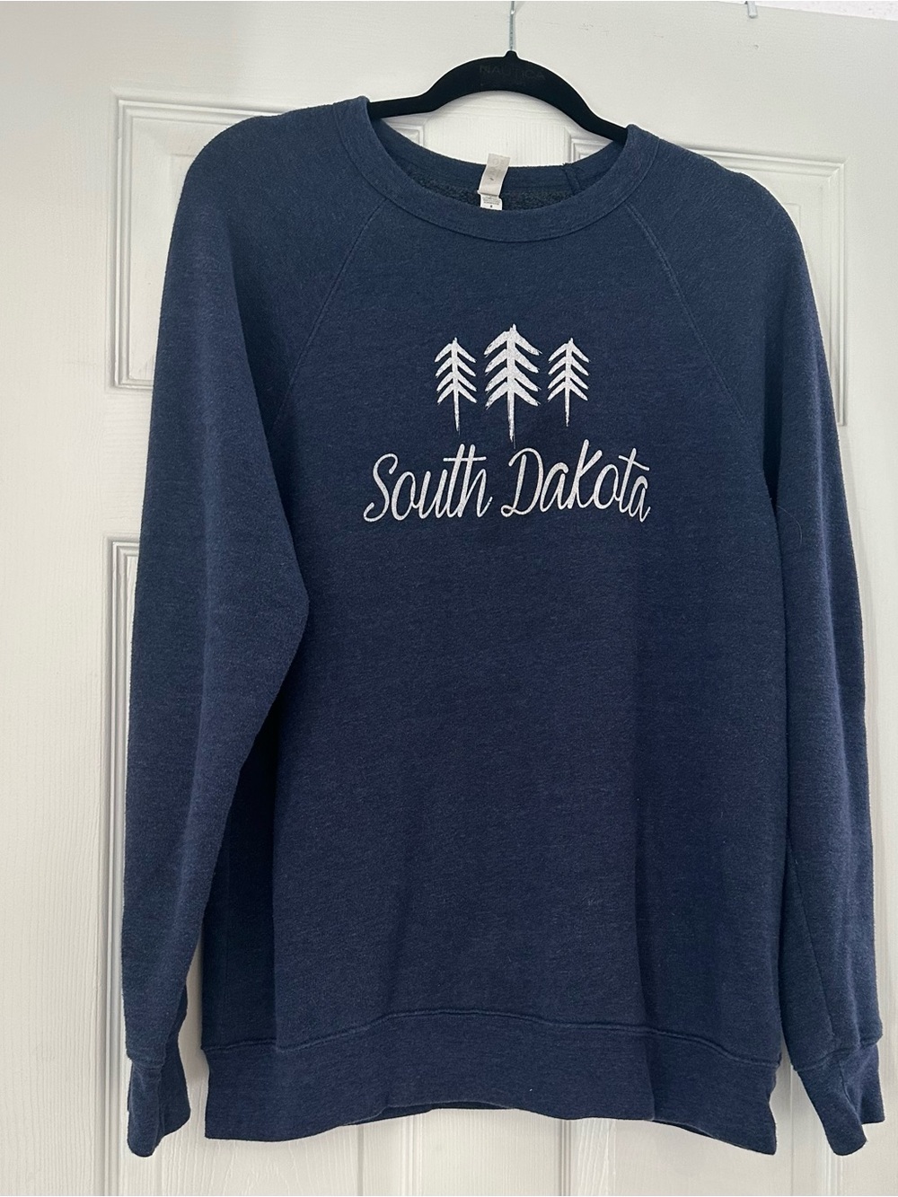 Bella Canvas Navy Blue "South Dakota" Graphic Sweatshirt~ Unisex